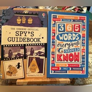 Spy’s Guidebook & 365 words Everyone Should Know Brand New!  PB